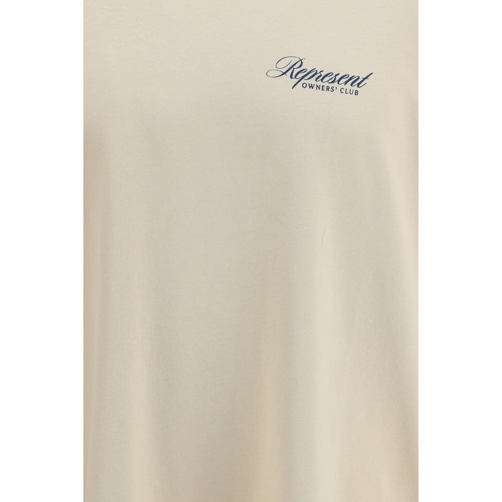 Beige Cotton T-Shirt