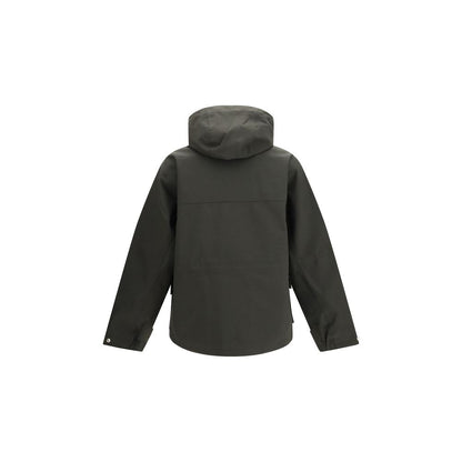 Black Polyester Parka