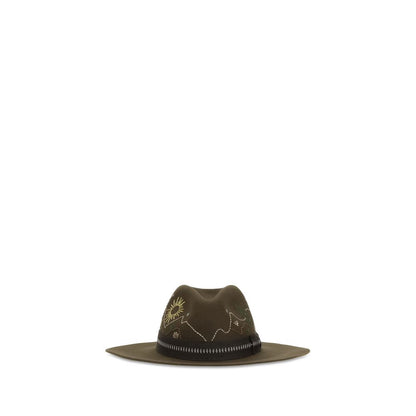 Bicolor Wool Oves Aries Fedora