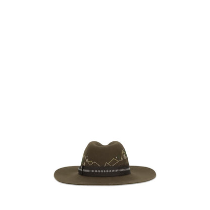 Bicolor Wool Oves Aries Fedora
