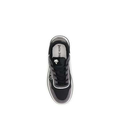 Black Calf Leather Bos Taurus Low Top Sneakers
