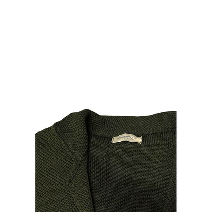 Green Wool Men's Sweater
