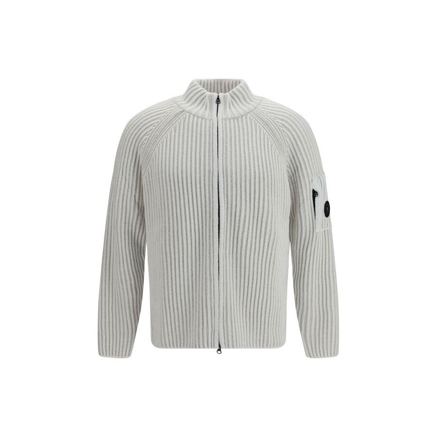White Polyamide Cardigan