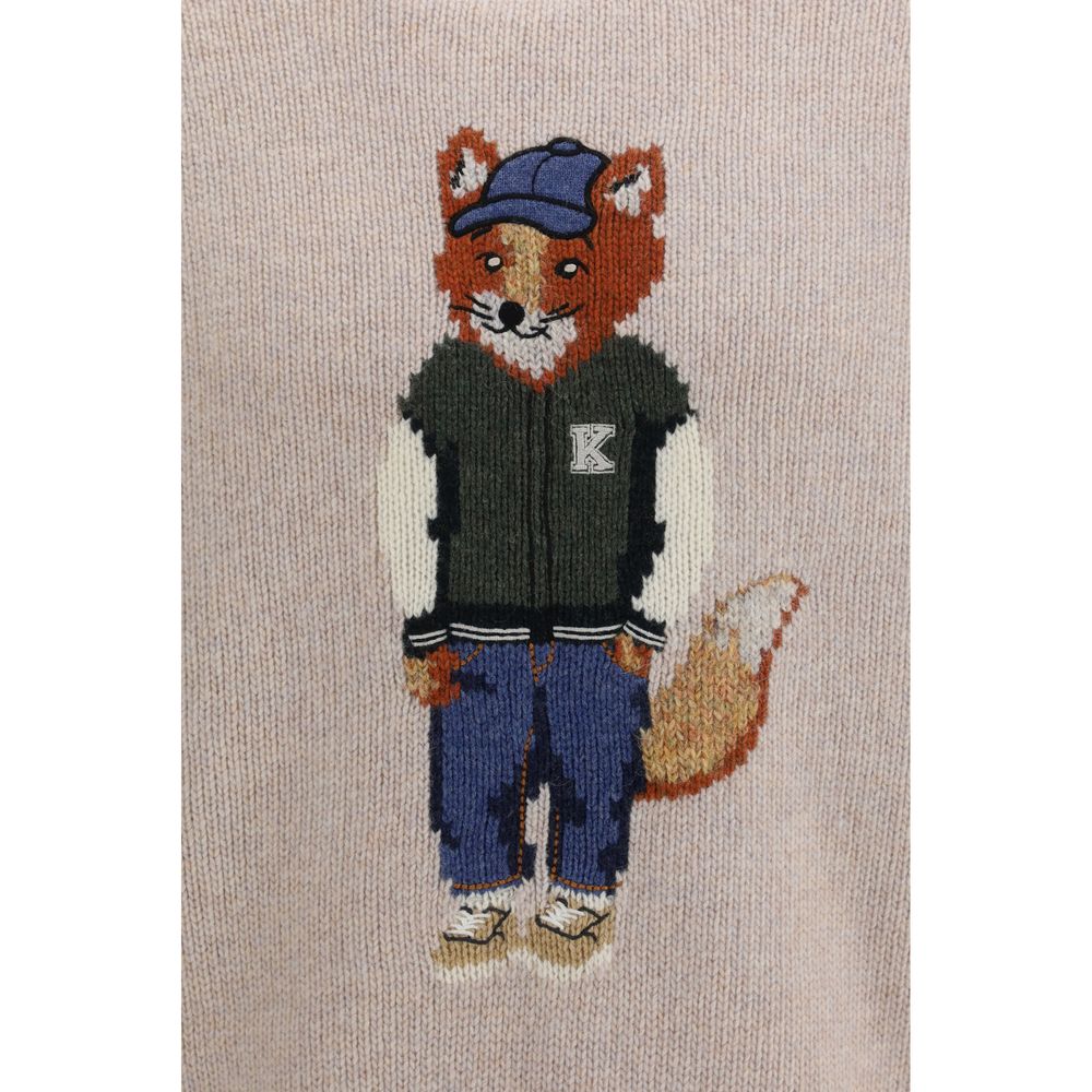 Beige Wool Oves Aries Sweatshirt
