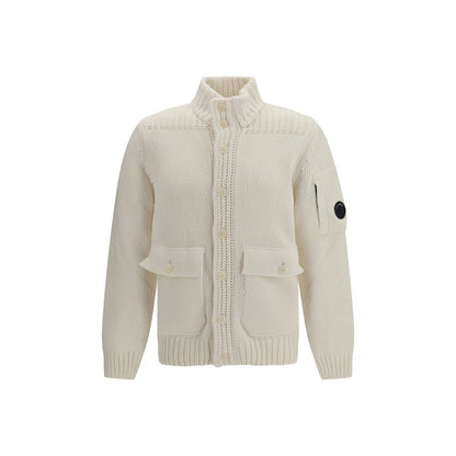 White Wool Oves Aries Cardigan