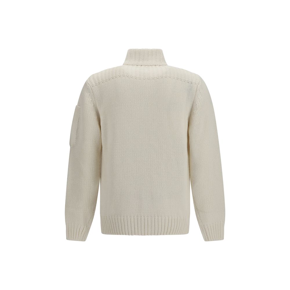 White Wool Oves Aries Cardigan