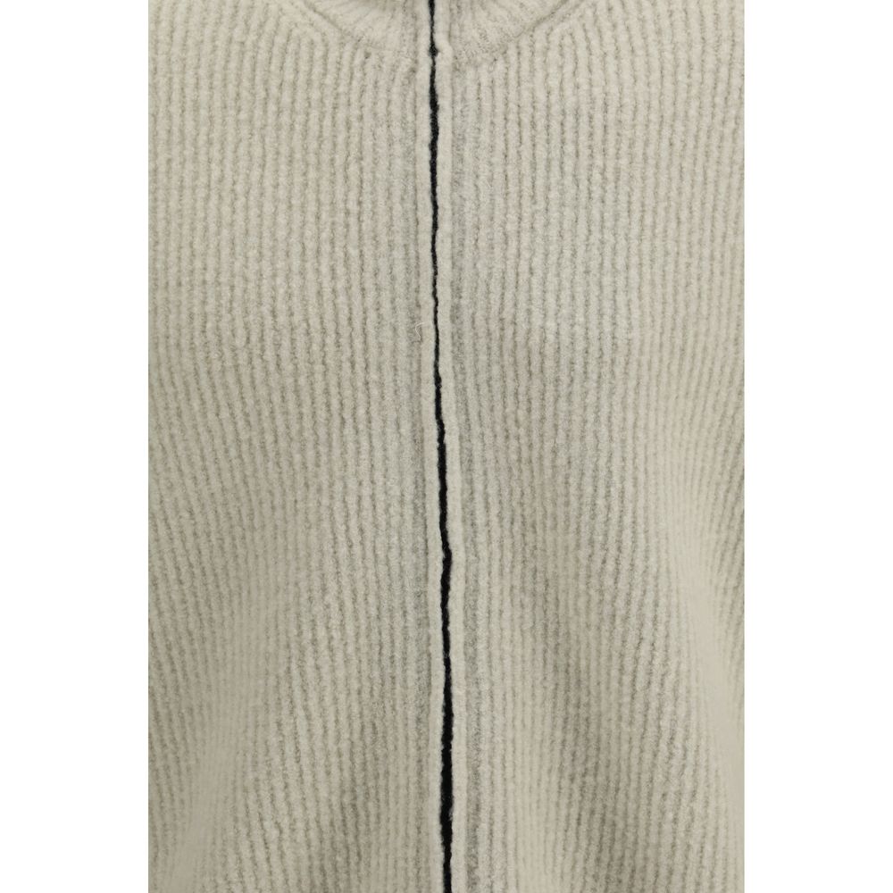 Beige Wool Oves Aries Cardigan