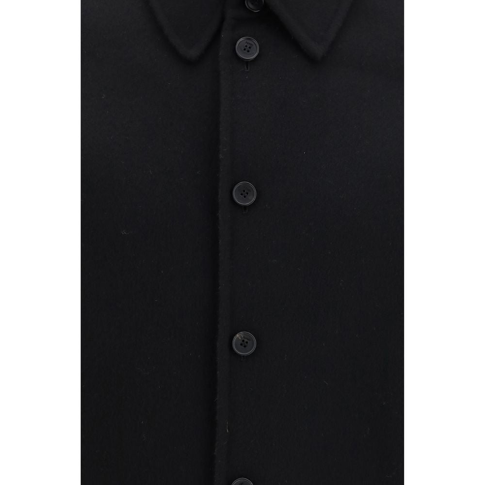 Black Wool Oves Aries Jacket
