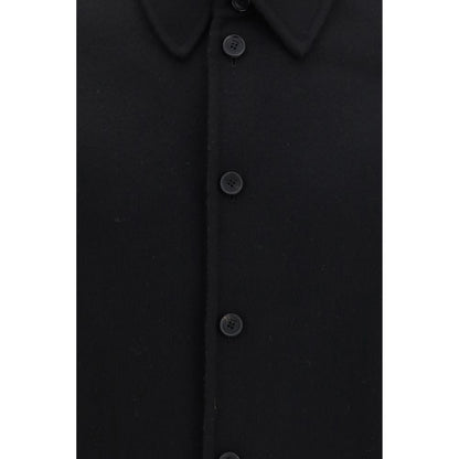 Black Wool Oves Aries Jacket