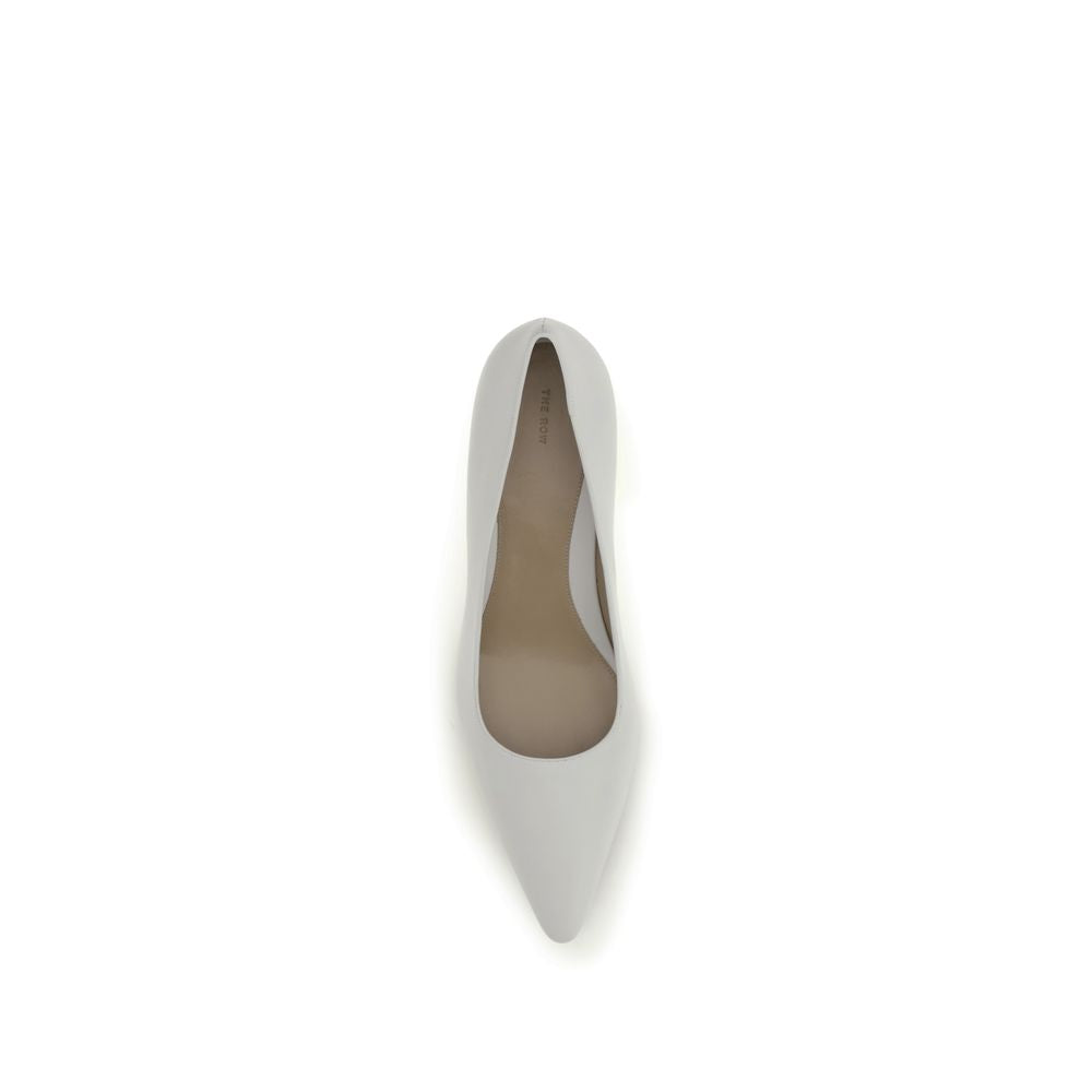 White Lamb Ovis Aries Platform Pumps