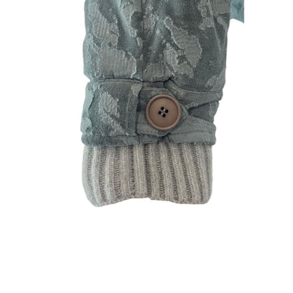Light Blue Cotton Women's Jacket