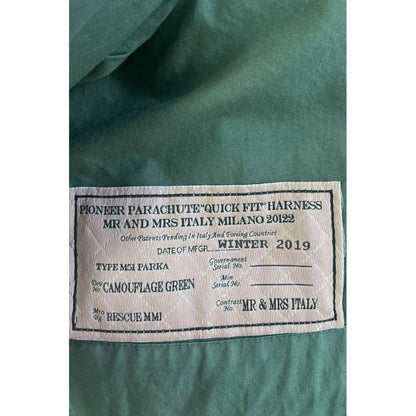 Green Cotton Women's Jacket