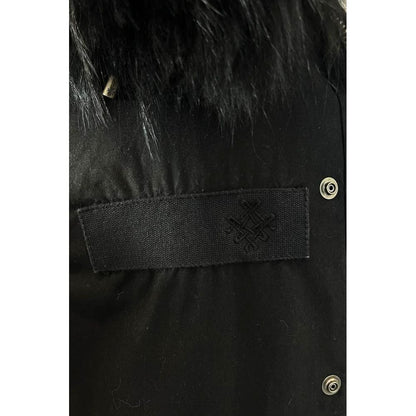 Black Cotton Women Jacket
