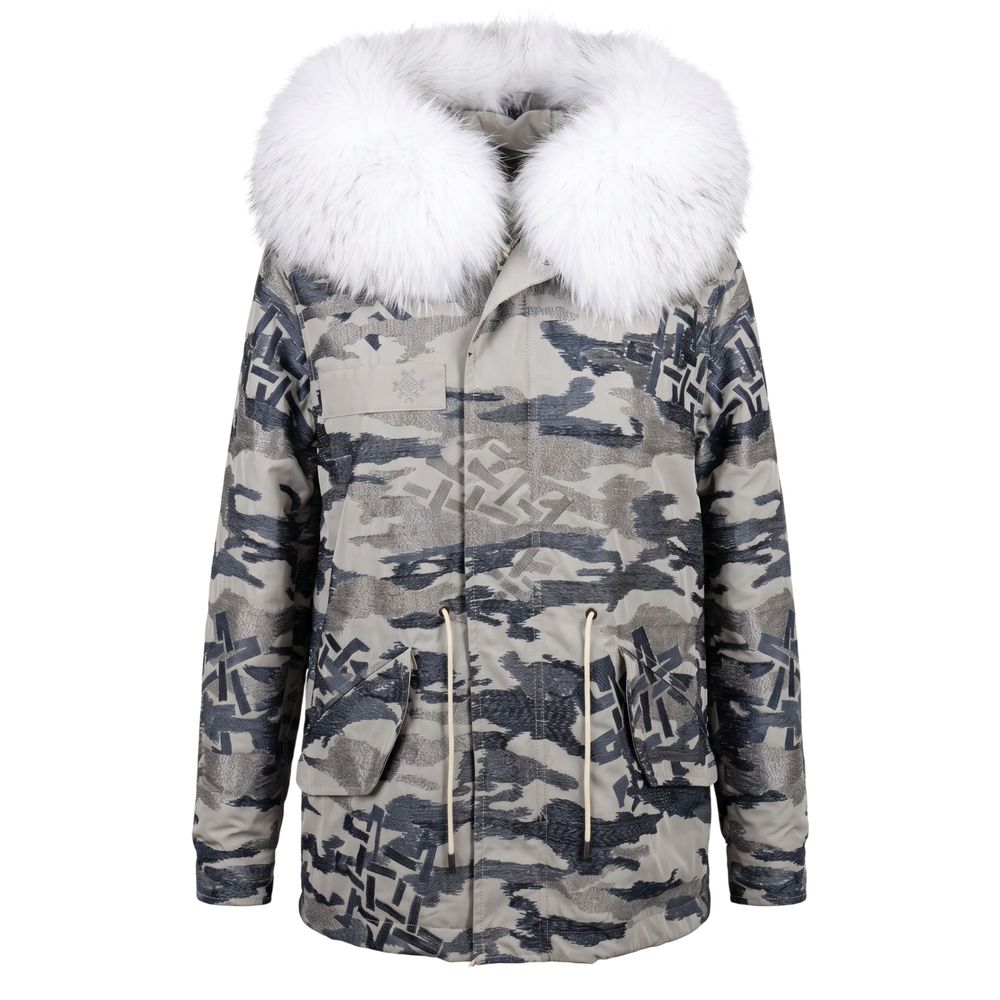 Green Polyester Women's Jacket