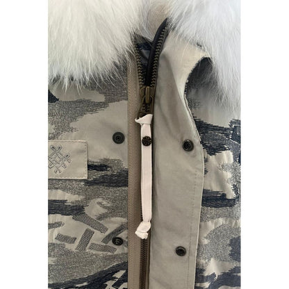 Green Polyester Women's Jacket