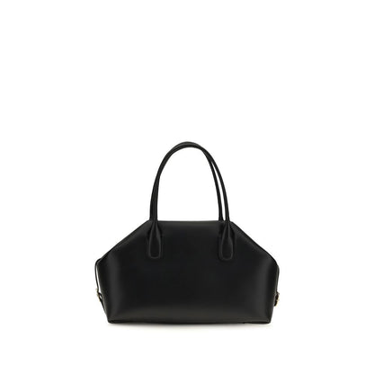 Black Vegan Leather Handbag