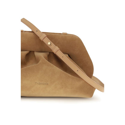 Beige Nubuc Leather Handbag