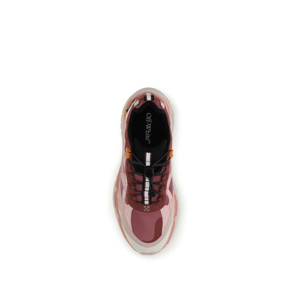 Multicolor Fabric Athletic Sneakers