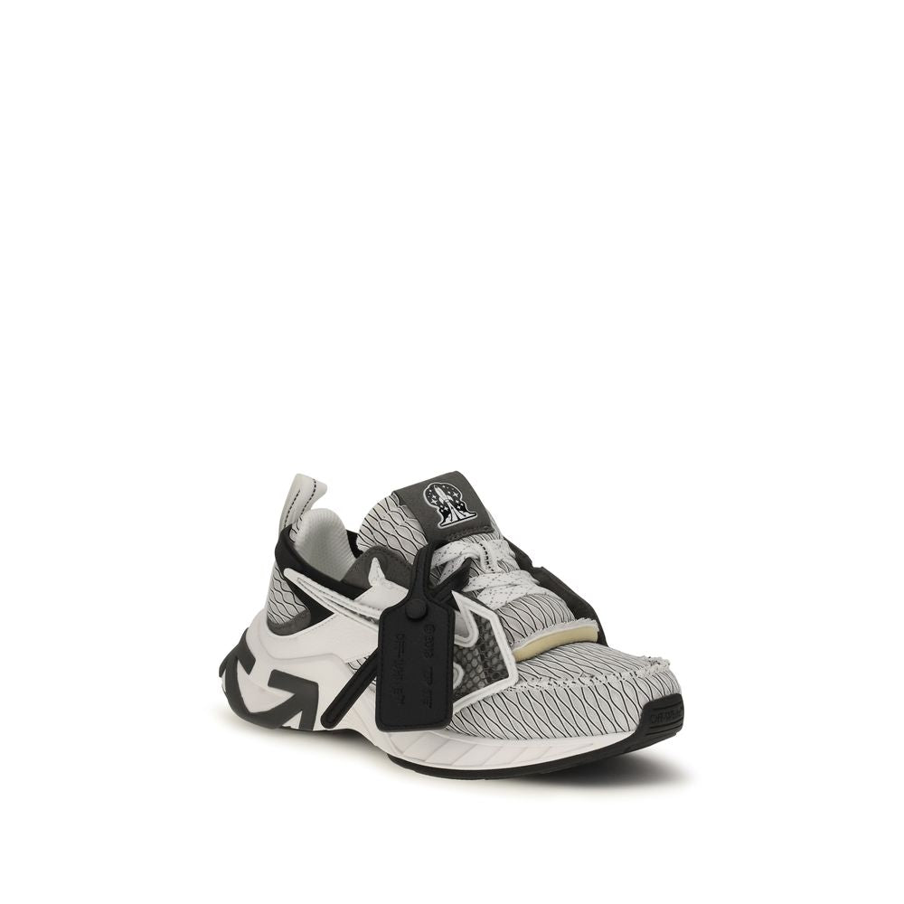 Gray Fabric Athletic Sneakers