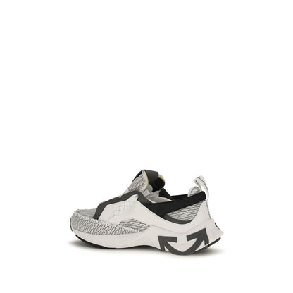 Gray Fabric Athletic Sneakers