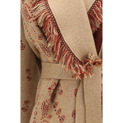 Brown Cashmere Cardigan