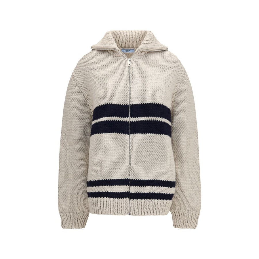 Beige Wool Oves Aries Cardigan
