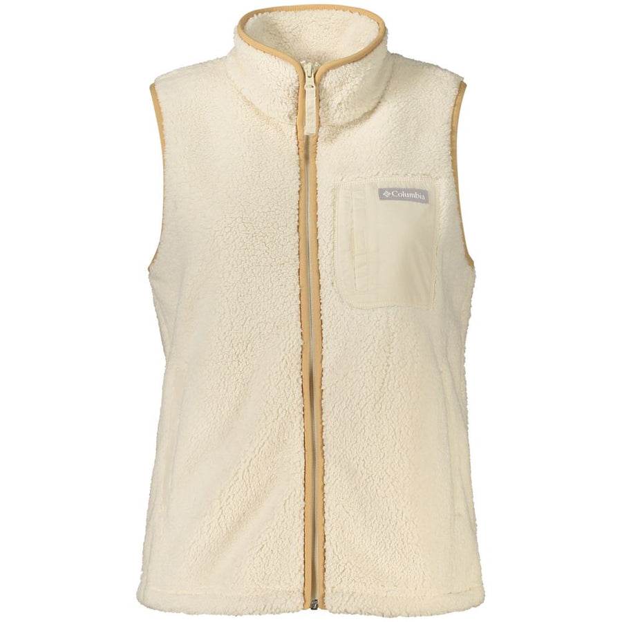 Bianco Polyester Women Jacket
