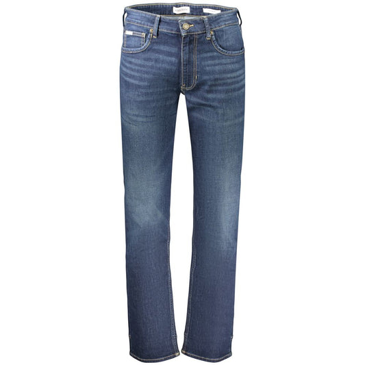 Blue Cotton Men's Jean