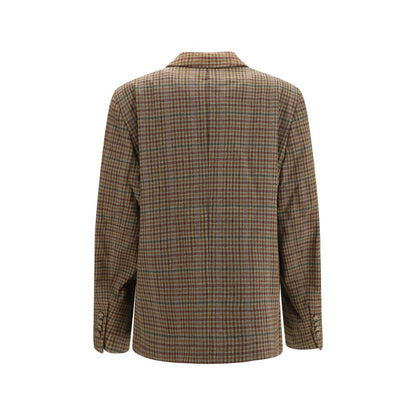 Brown Recycled Wool Blazer
