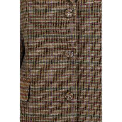 Brown Recycled Wool Blazer
