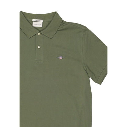 Bicolor Cotton Polo Shirt