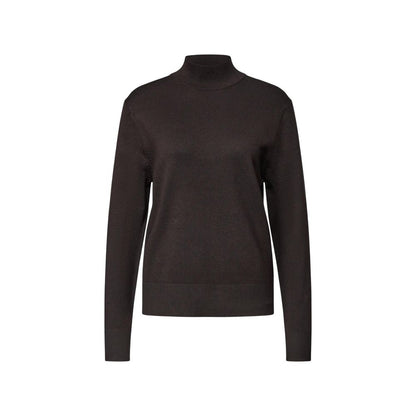 Brown Viscose Turtleneck