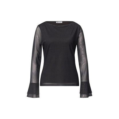 Bicolor Polyester Blouse