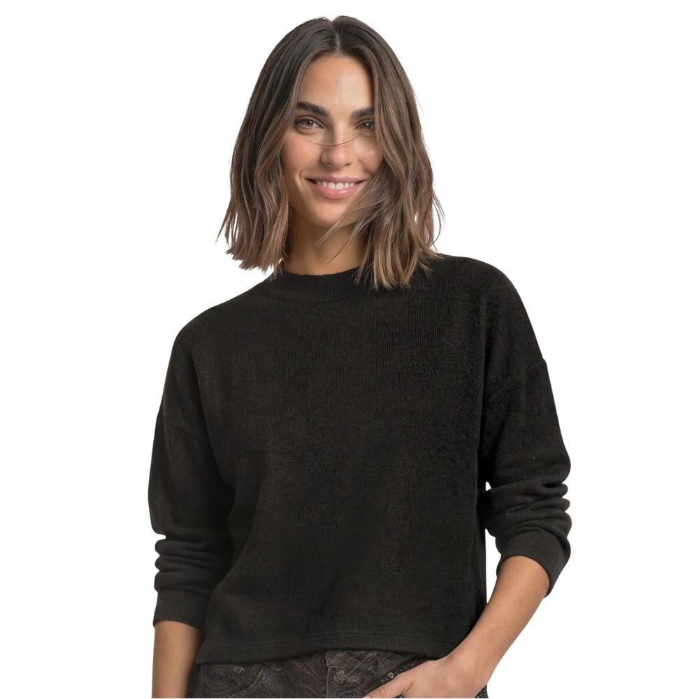 Brown Polyester Long Sleeve T-Shirt