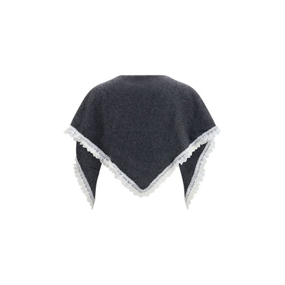 Gray Wool Oves Aries Scarf