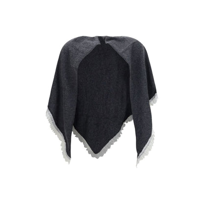 Gray Wool Oves Aries Scarf