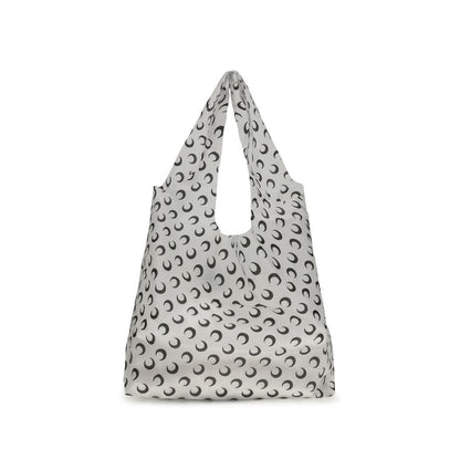 White Polyurethane Shoulder Bag