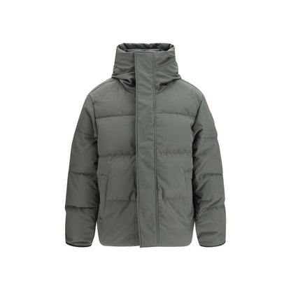 Bicolor Polyester Parka