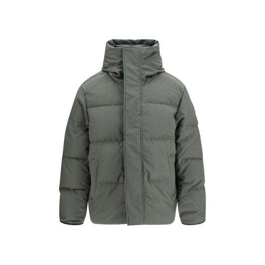 Bicolor Polyester Parka