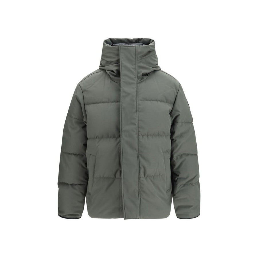 Bicolor Polyester Parka