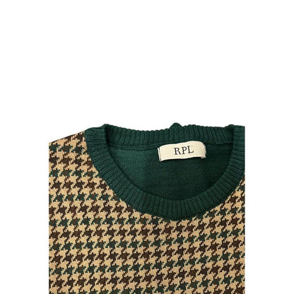 Green Wool Men's Sweater