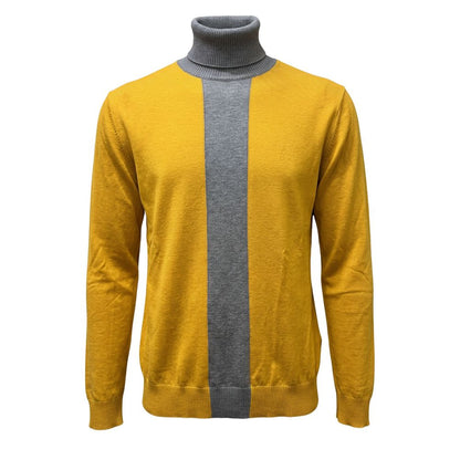 Yellow Wool Men's Sweater
