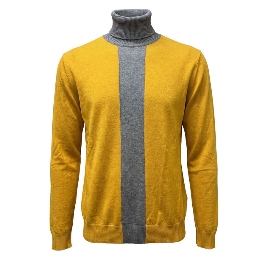 Yellow Wool Men's Sweater