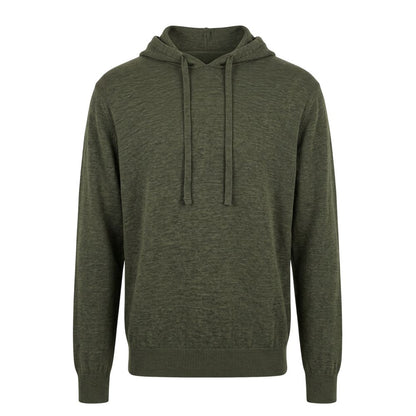 Green Wool Men's Sweater