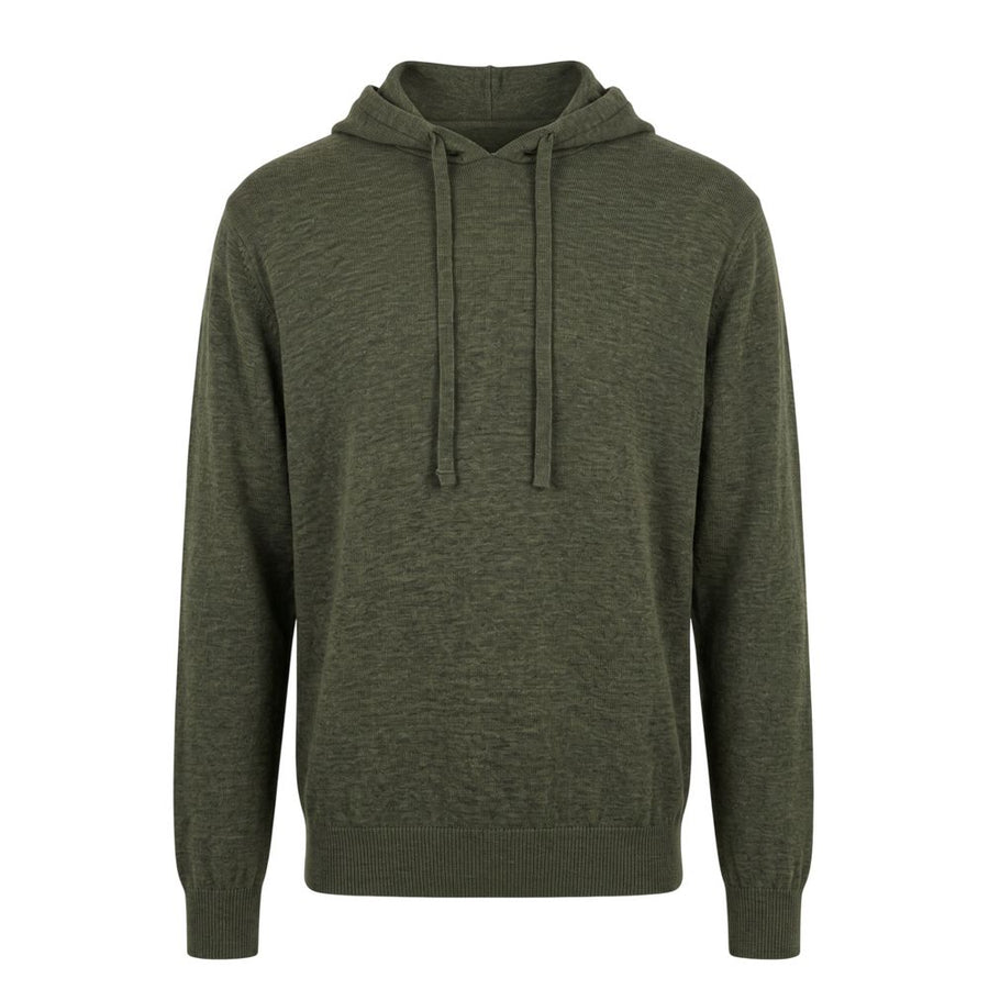 Green Wool Men's Sweater