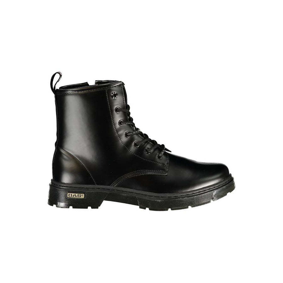 Nero Polyurethane Women's Stivaletti