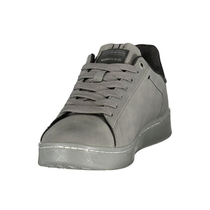 Gray Polyurethane Men's Sneaker