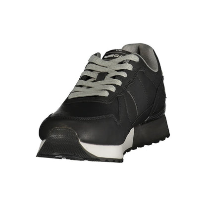 Nero Polyurethane Men's Sneaker