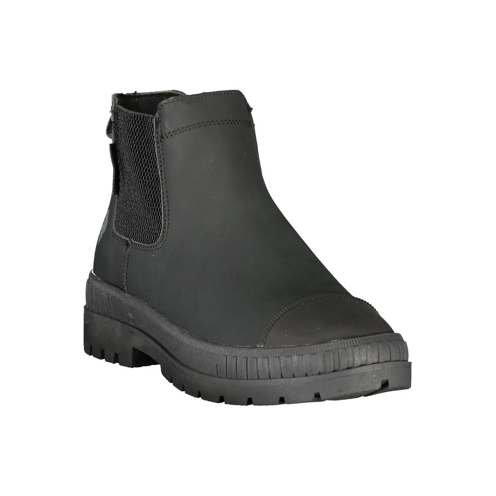 Black Polyurethane Women's Boot