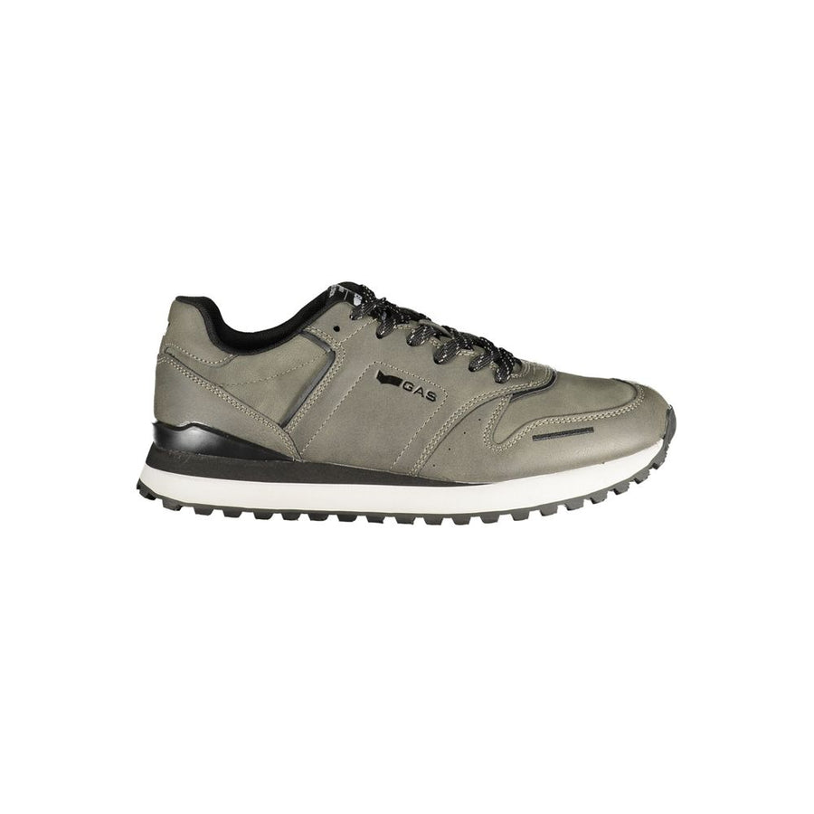 Gray Polyurethane Men's Sneaker